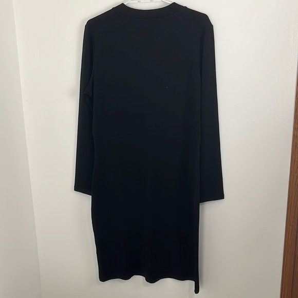 Smashed Lemon NWT Black Dress W/Gold Buttons - Picture 6 of 8